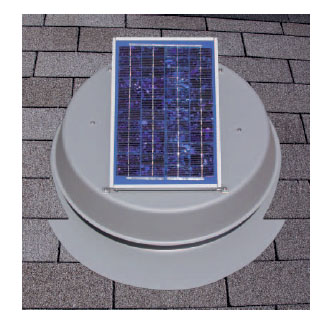 solar attic fan