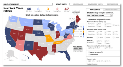 new york times voter guide map